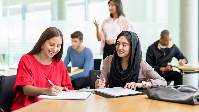 People taking the IELTS for the Canadian Experience Class